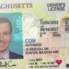 Massachusetts Fake ID