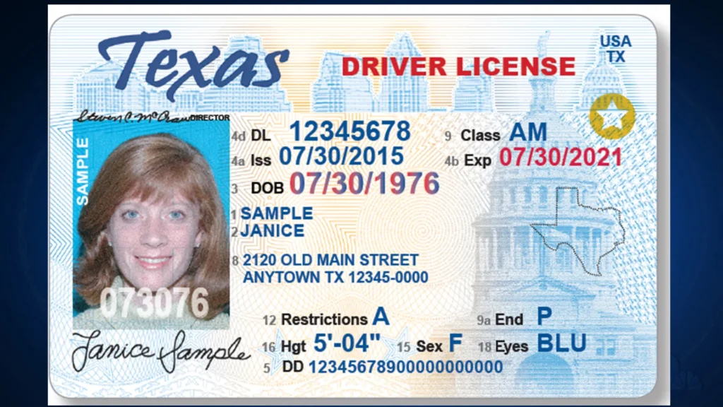 Fake ID Texas
