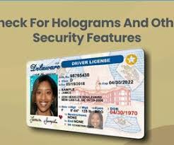 How to tell if a drivers license is fake